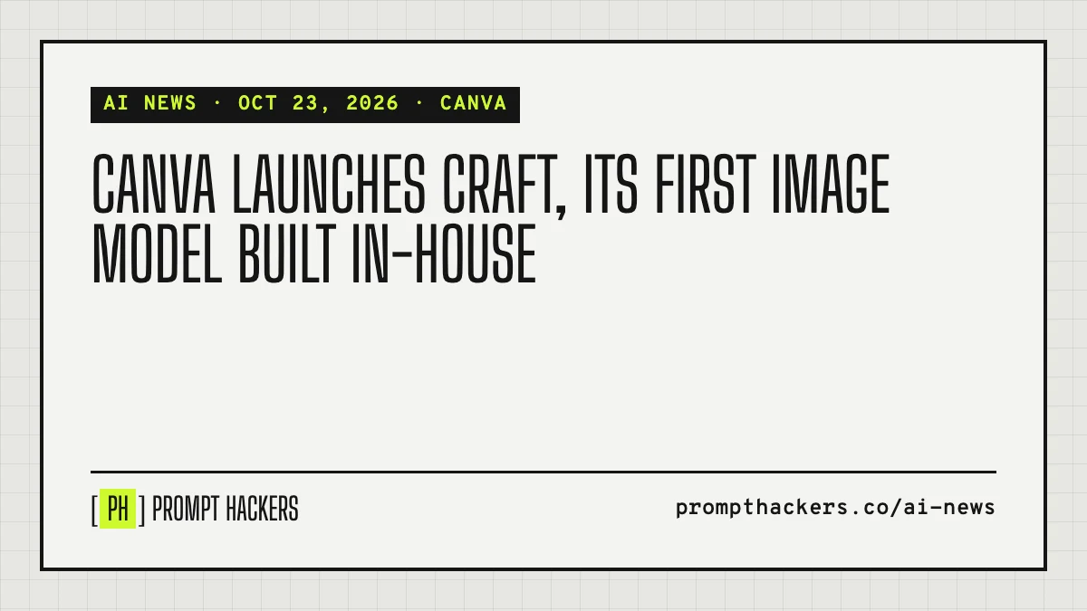 Canva launches Craft, its first image model built in-house