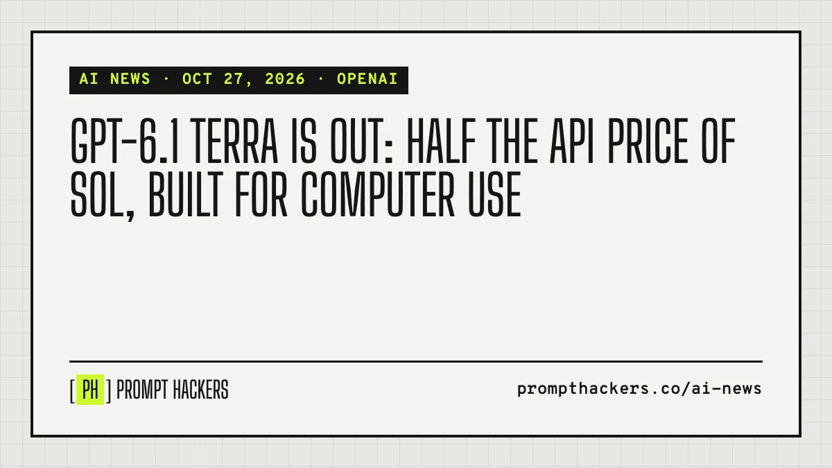 GPT-6.1 Terra is out: half the API price of Sol, built for computer use